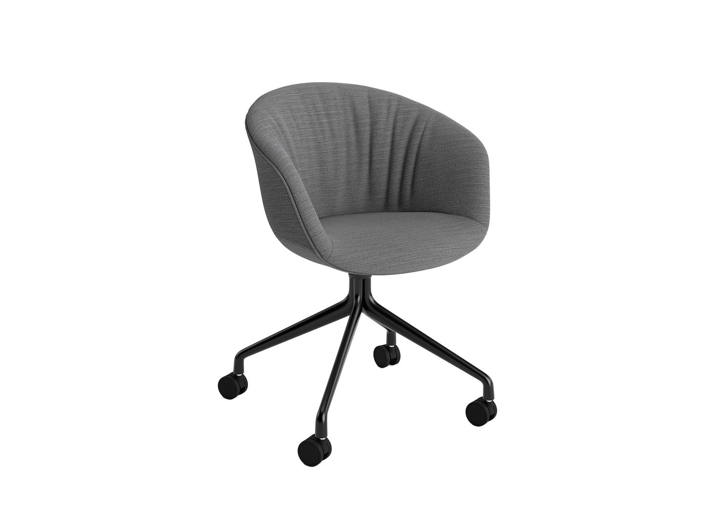 About A Chair AAC 25 Soft by HAY - Surface by HAY 150 / Black Powder Coated Aluminium