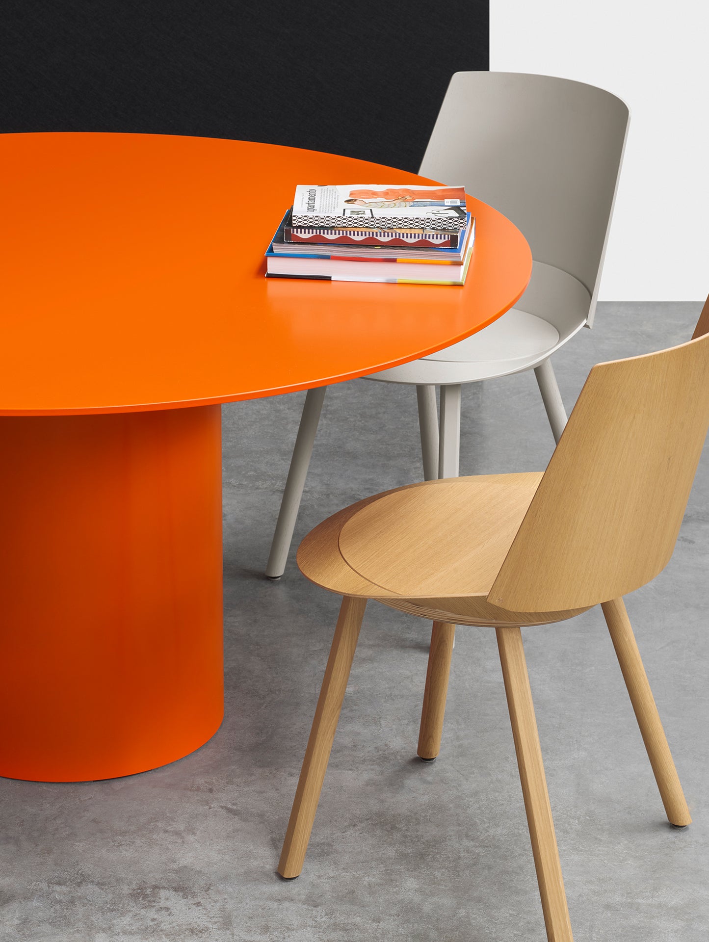 CH04 Houdini Chair by e15 - Clear Lacquered Oak