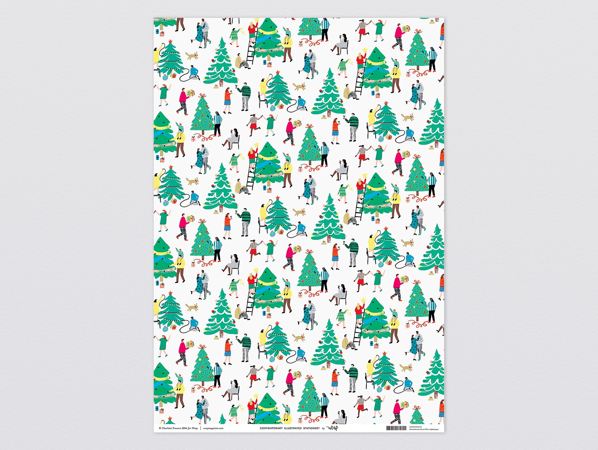'Tree Decorating' paper by Wrap