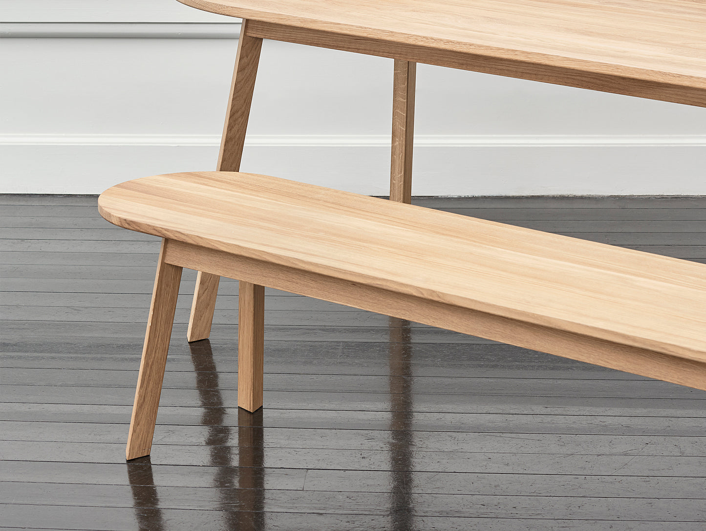 Triangle Leg Bench