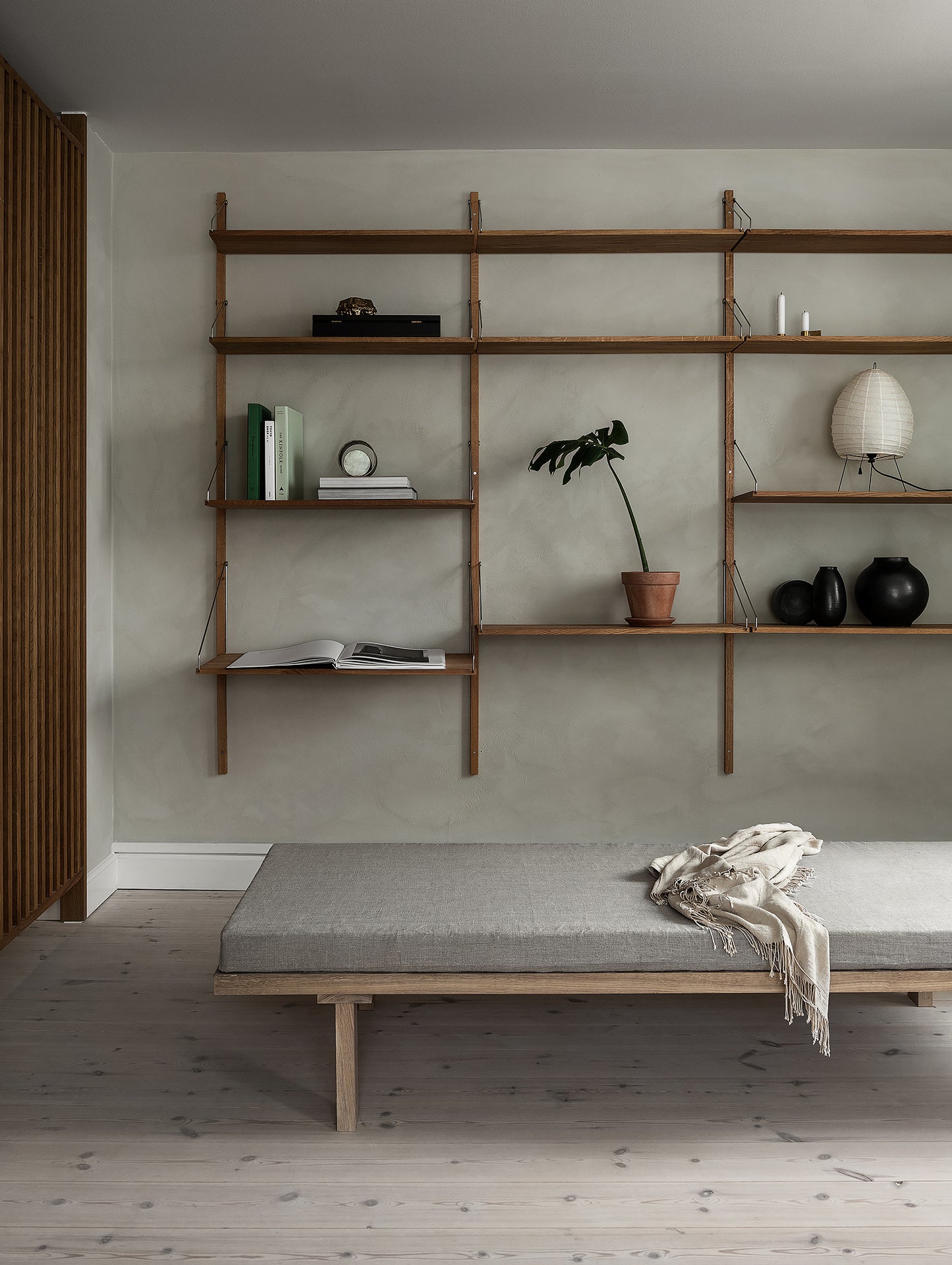 Triple Section in Dark Oiled Oak by Frama