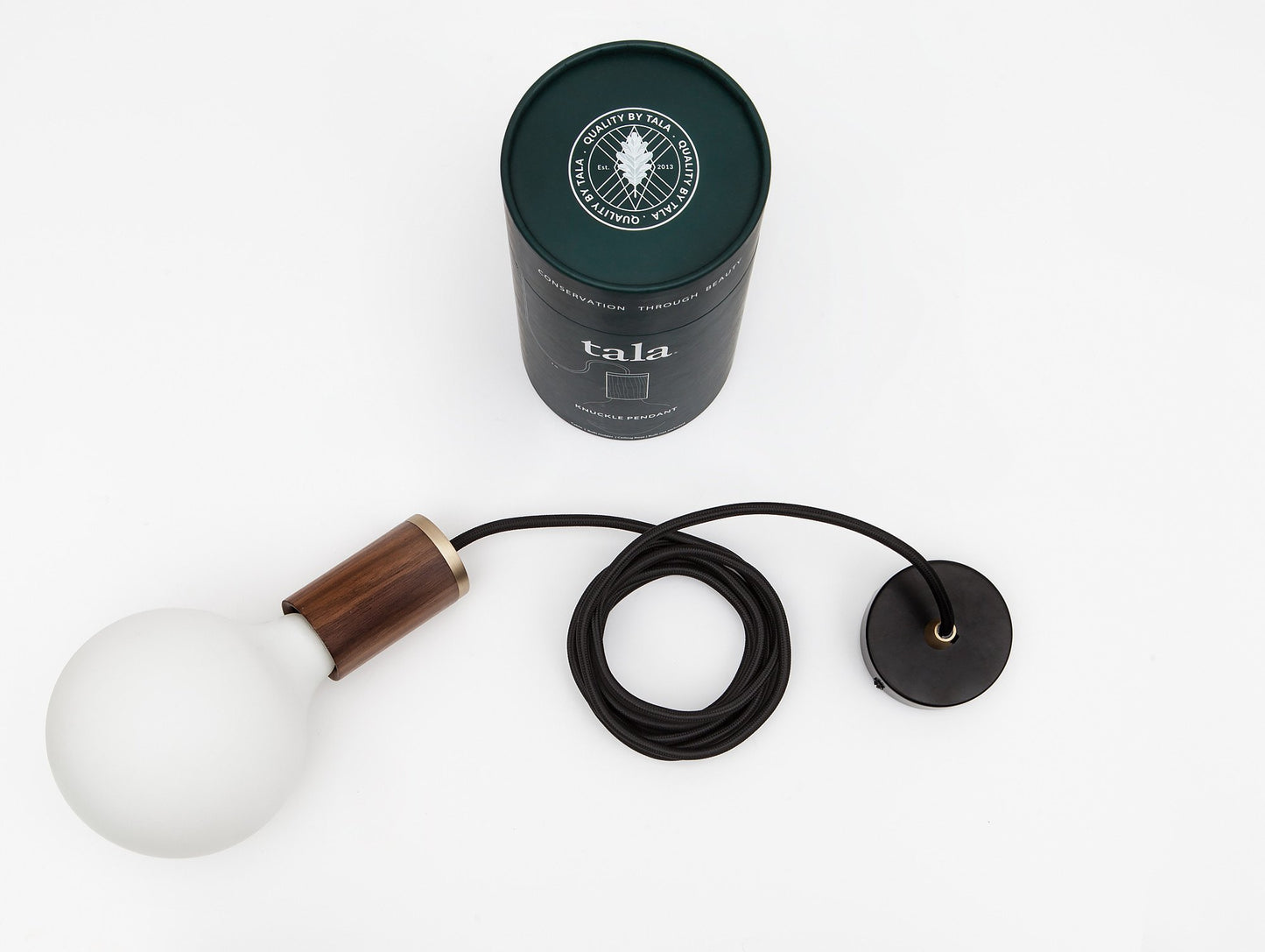 Walnut Knuckle Pendant by Tala