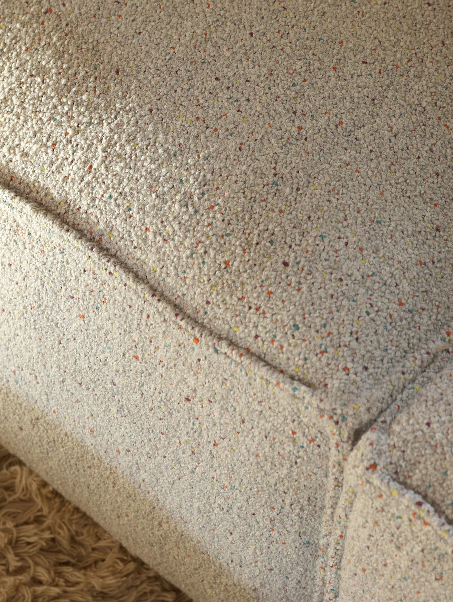 Catena 3-Seater Modular Sofa by Ferm Living - Confetti Boucle