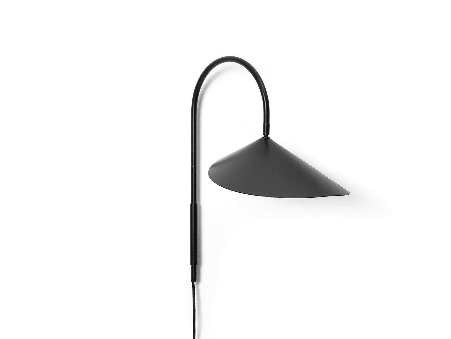 Black Arum Wall Lamp by Ferm Living