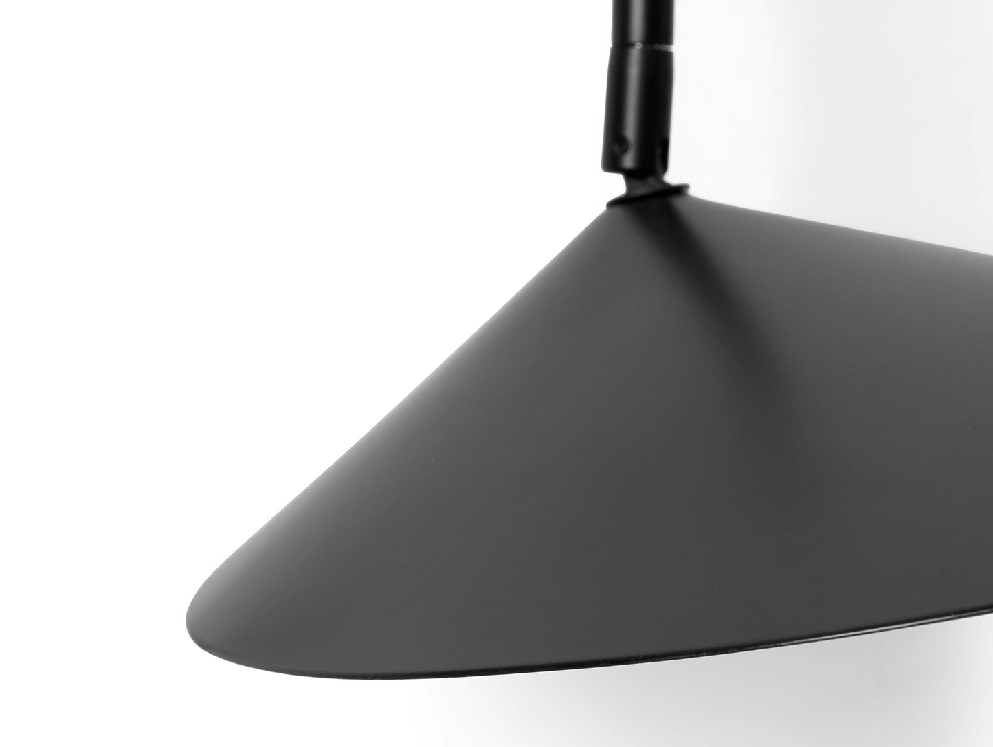 Black Arum Tall Wall Lamp by Ferm Living