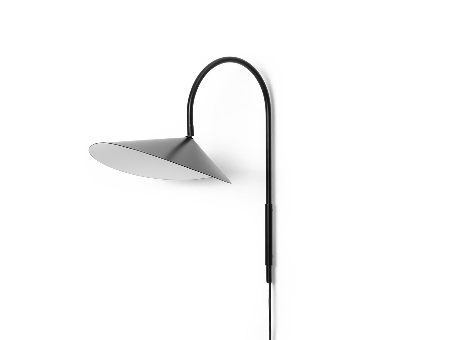 Black Arum Wall Lamp by Ferm Living