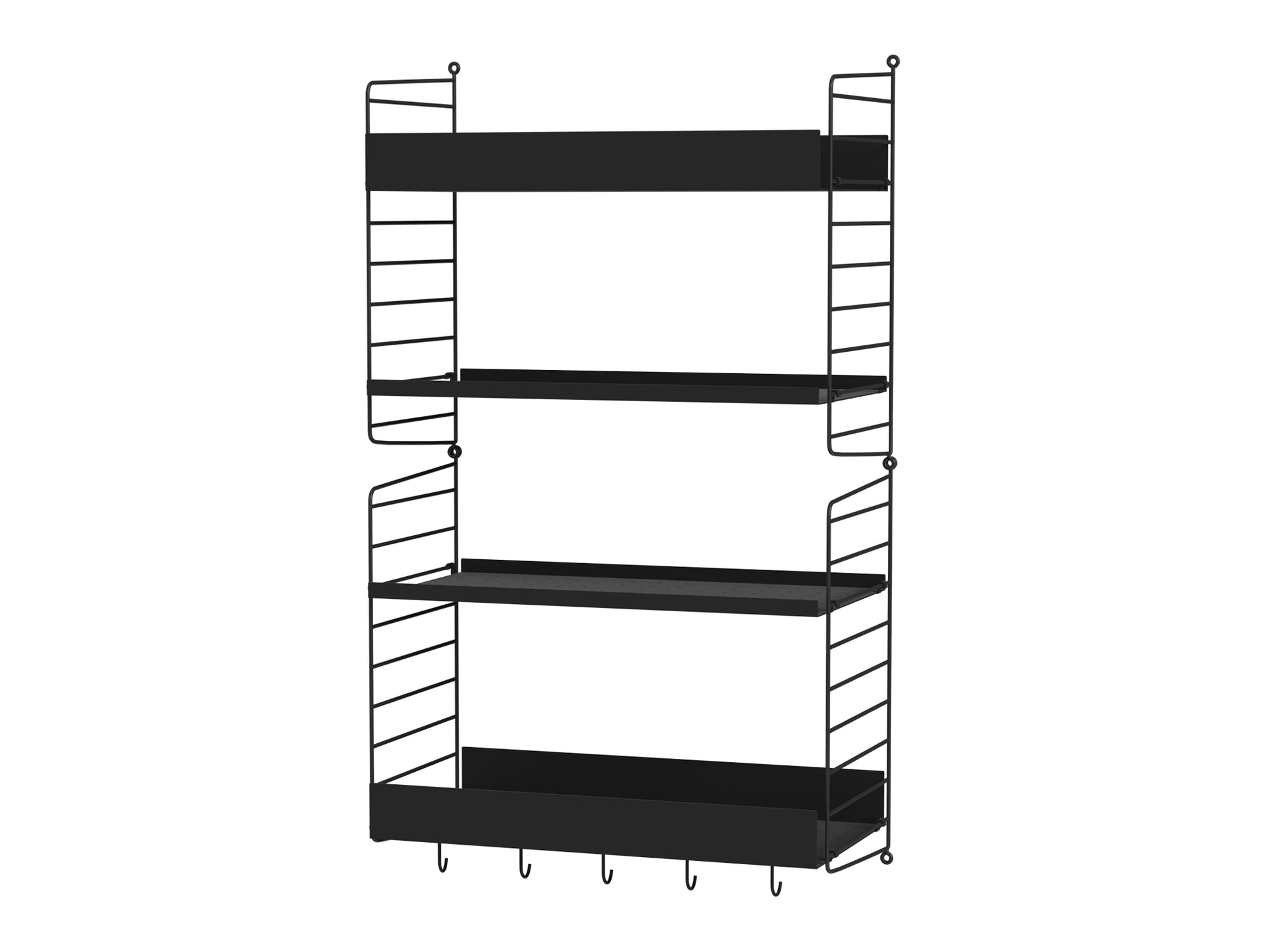 Kitchen Combination H by String - black