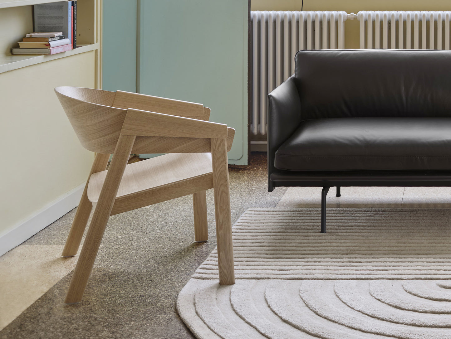 Cover Lounge Chair by Muuto - Oak