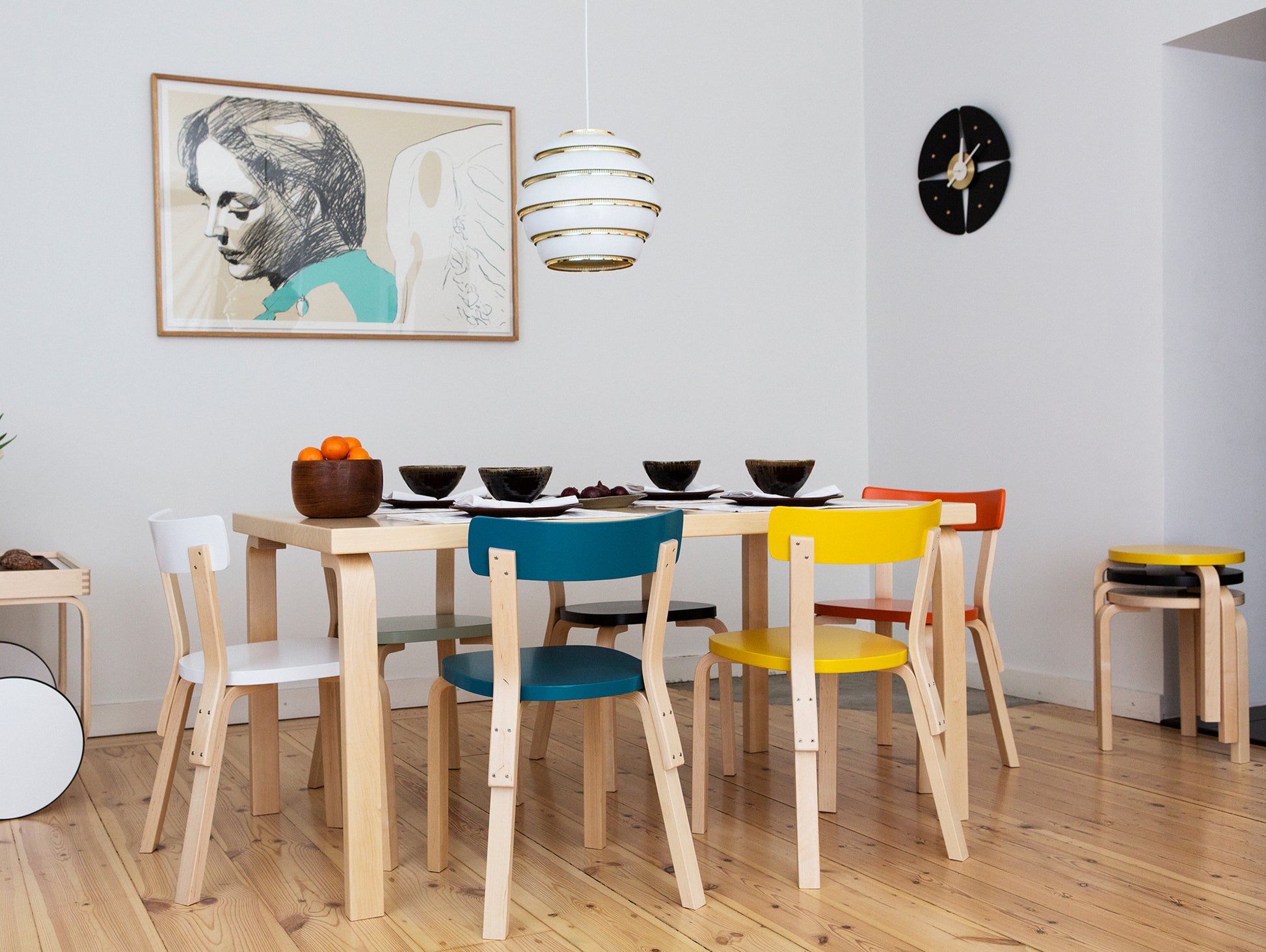 Alvar Aalto Stool 60 by Artek
