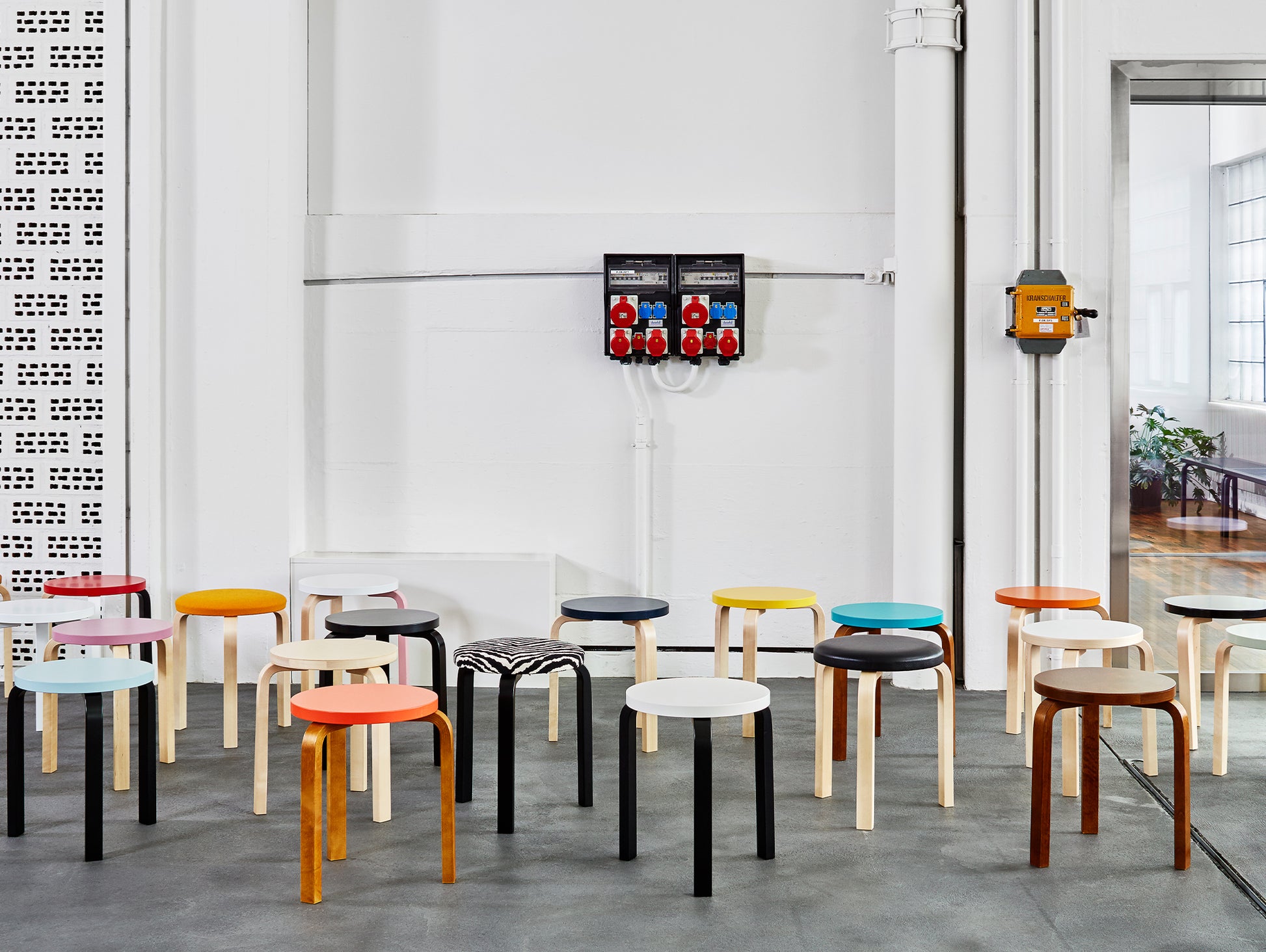 Alvar Aalto Stool 60 by Artek