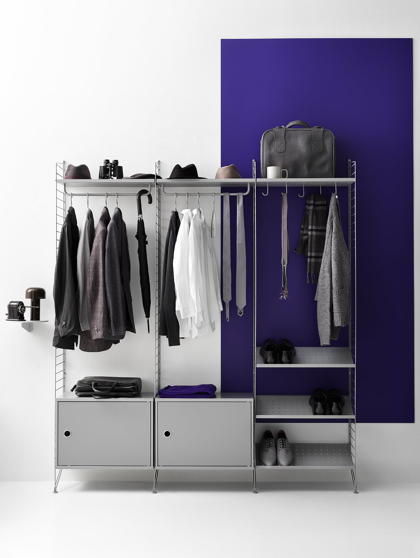 String System Cabinet with Swing Door