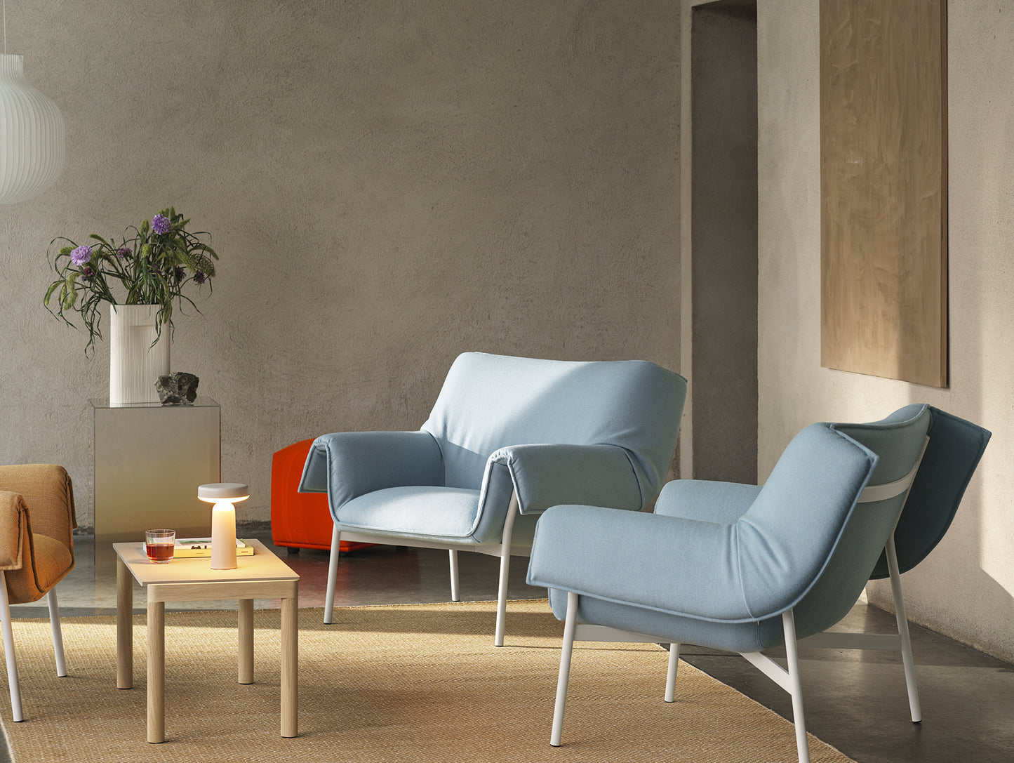 Wrap Lounge Chair by Muuto - Hero 732 / Grey Base