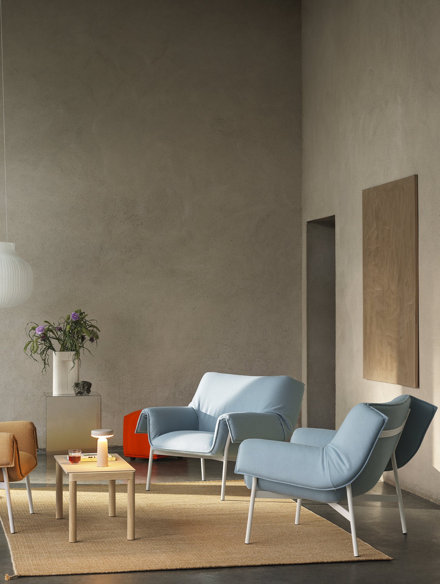 Wrap Lounge Chair by Muuto - Hero 732 / Grey Base