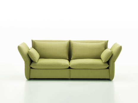 Mariposa 2.5-Seater Sofa by Vitra - Credo 14 Sand Avocado (F120)