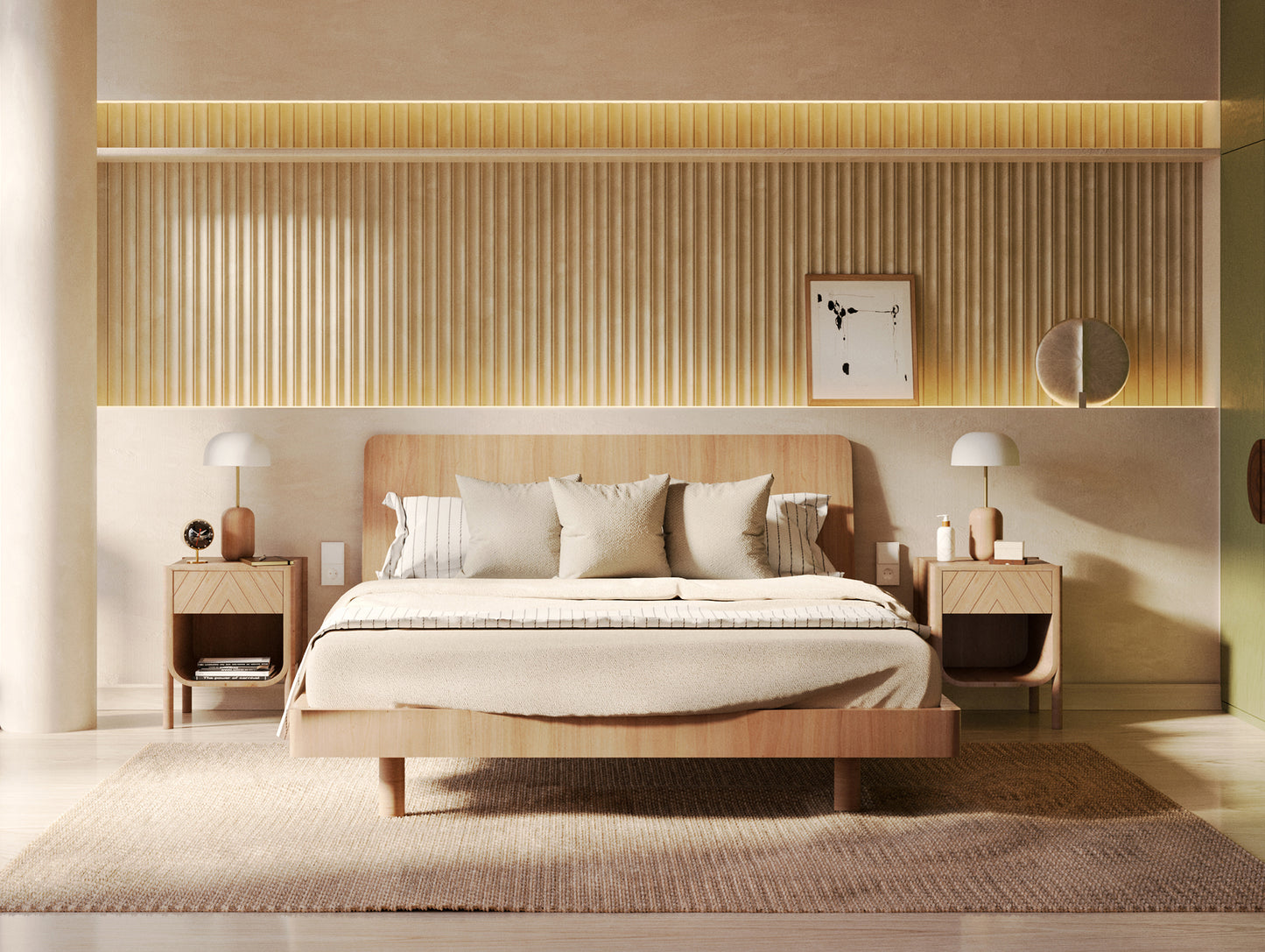 Marius Bedside Table by Hartô