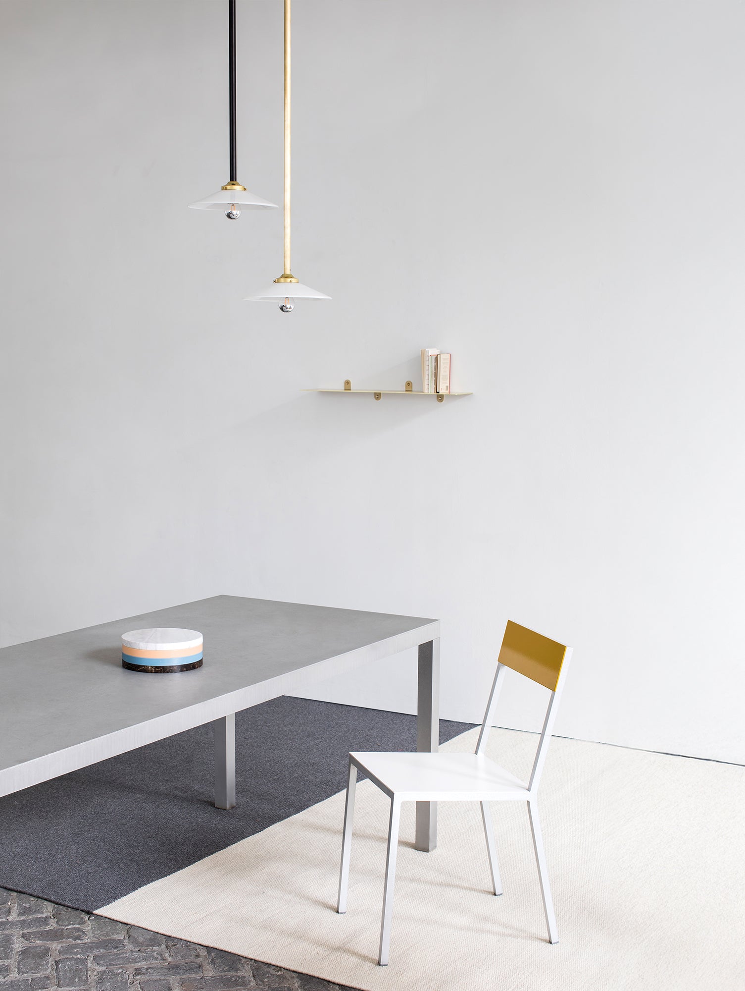 Ceiling Lamp No.1 by Valerie Objects - Black Steel