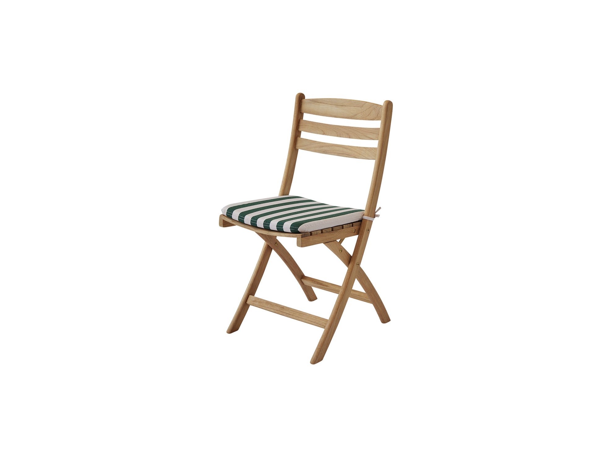 Selandia Chair Seat Cushion by Fritz Hansen - Light Apricot / Dark Green 