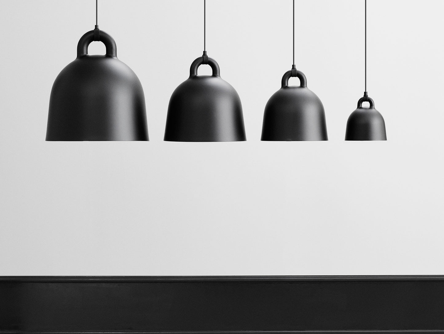 Bell Pendant Lamp by Normann Copenhagen - Black