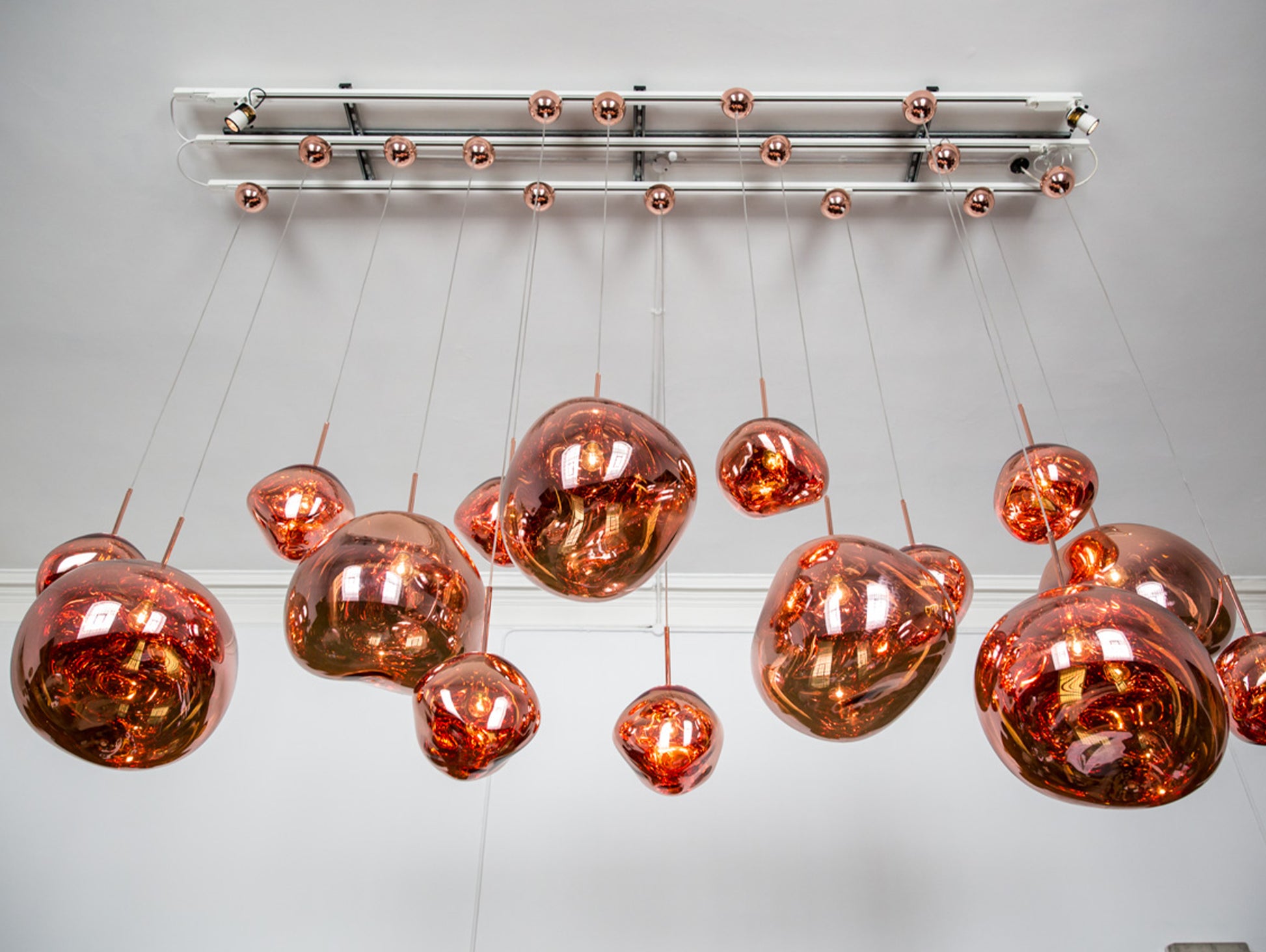 Melt LED Mini Pendant by Tom Dixon - Copper