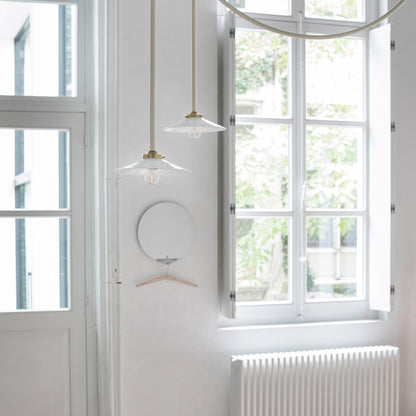Ceiling Lamp No.4 by Valerie Objects - Ivory Steel