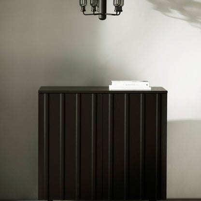 Rib Cabinet by Normann Copenhagen - Black Painted Oak Veneer