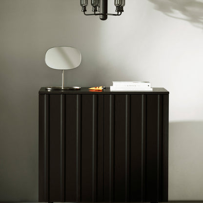 Rib Cabinet by Normann Copenhagen - Black Painted Oak Veneer