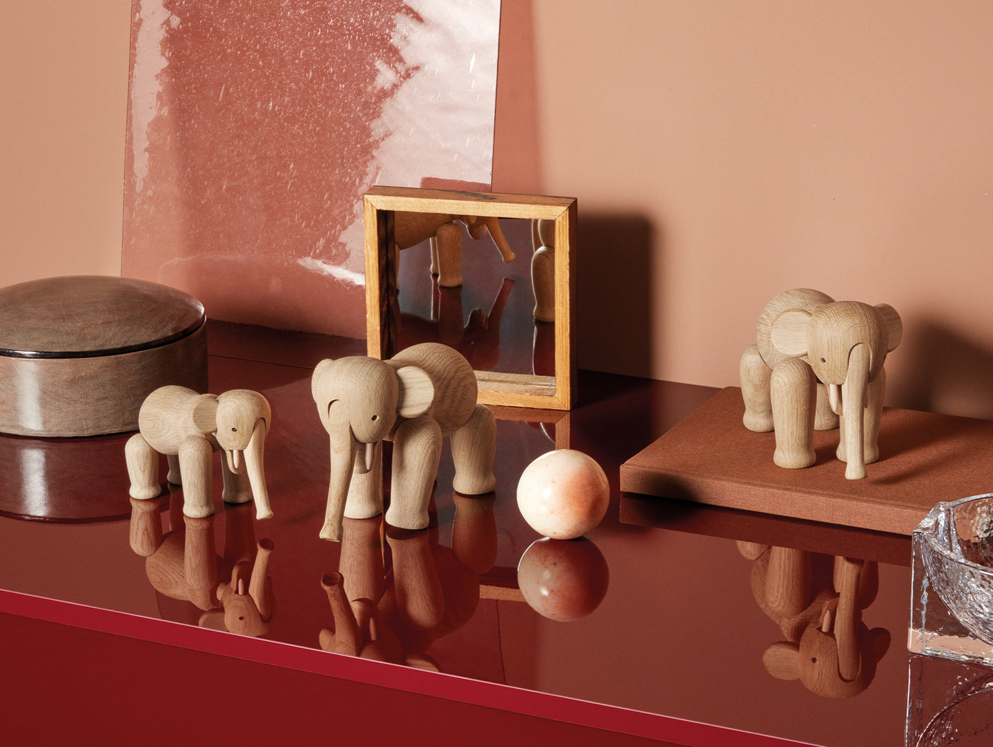 Wooden Elephant by Kay Bojesen