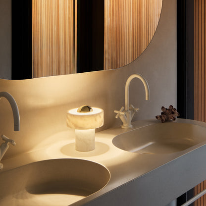 Stone LED Portable Lamp by Tom Dixon