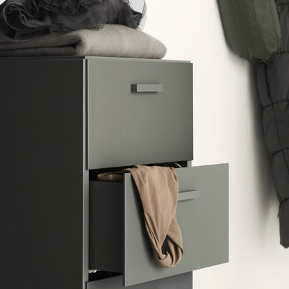 Relief Drawers - Tall by String - Grey