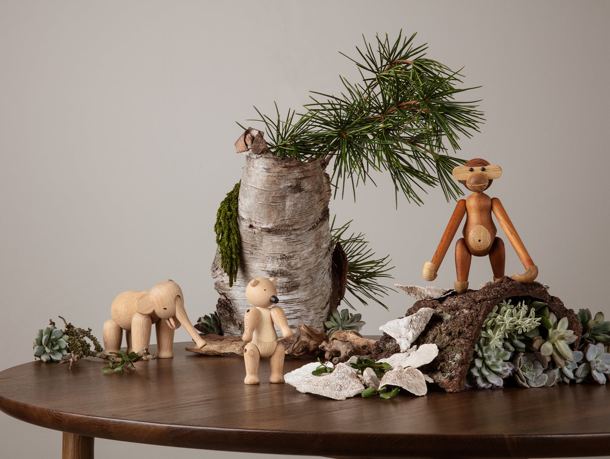 Wooden Elephant by Kay Bojesen