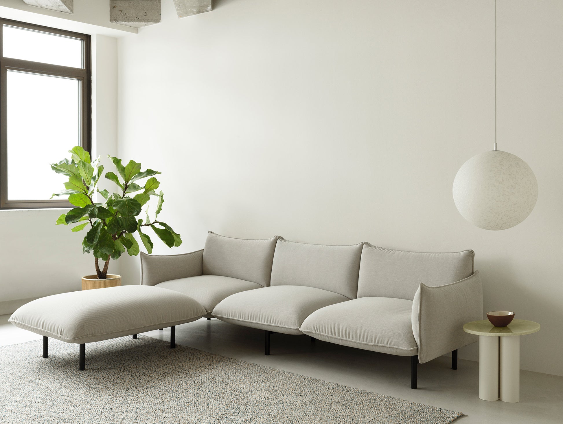 Ark Modular Sofa Pouf by Normann Copenhagen - Steelcut Trio 3 205