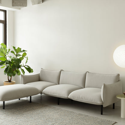 Ark Modular Sofa Pouf by Normann Copenhagen - Steelcut Trio 3 205