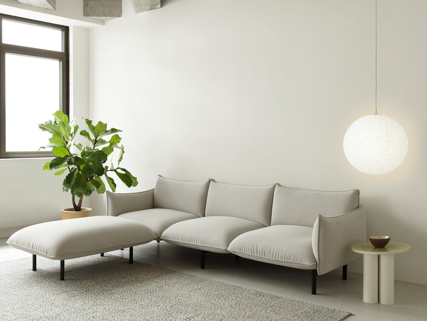 Ark Modular Sofa Pouf by Normann Copenhagen - Steelcut Trio 3 205