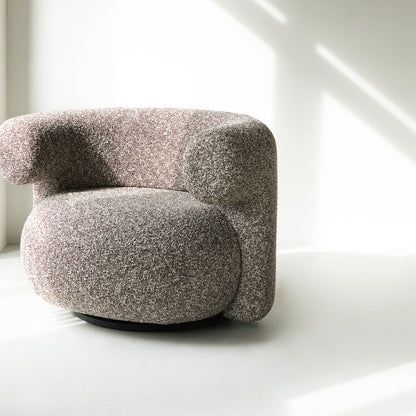Burra Lounge Chair by Normann Copenhagen - Swivel Base with Return / Zero 011