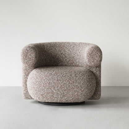 Burra Lounge Chair by Normann Copenhagen - Swivel Base with Return / Zero 011