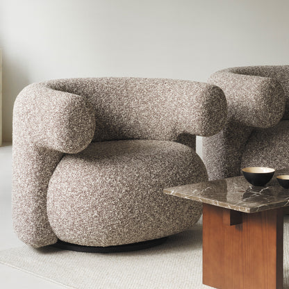 Burra Lounge Chair by Normann Copenhagen - Swivel Base with Return / Zero 011