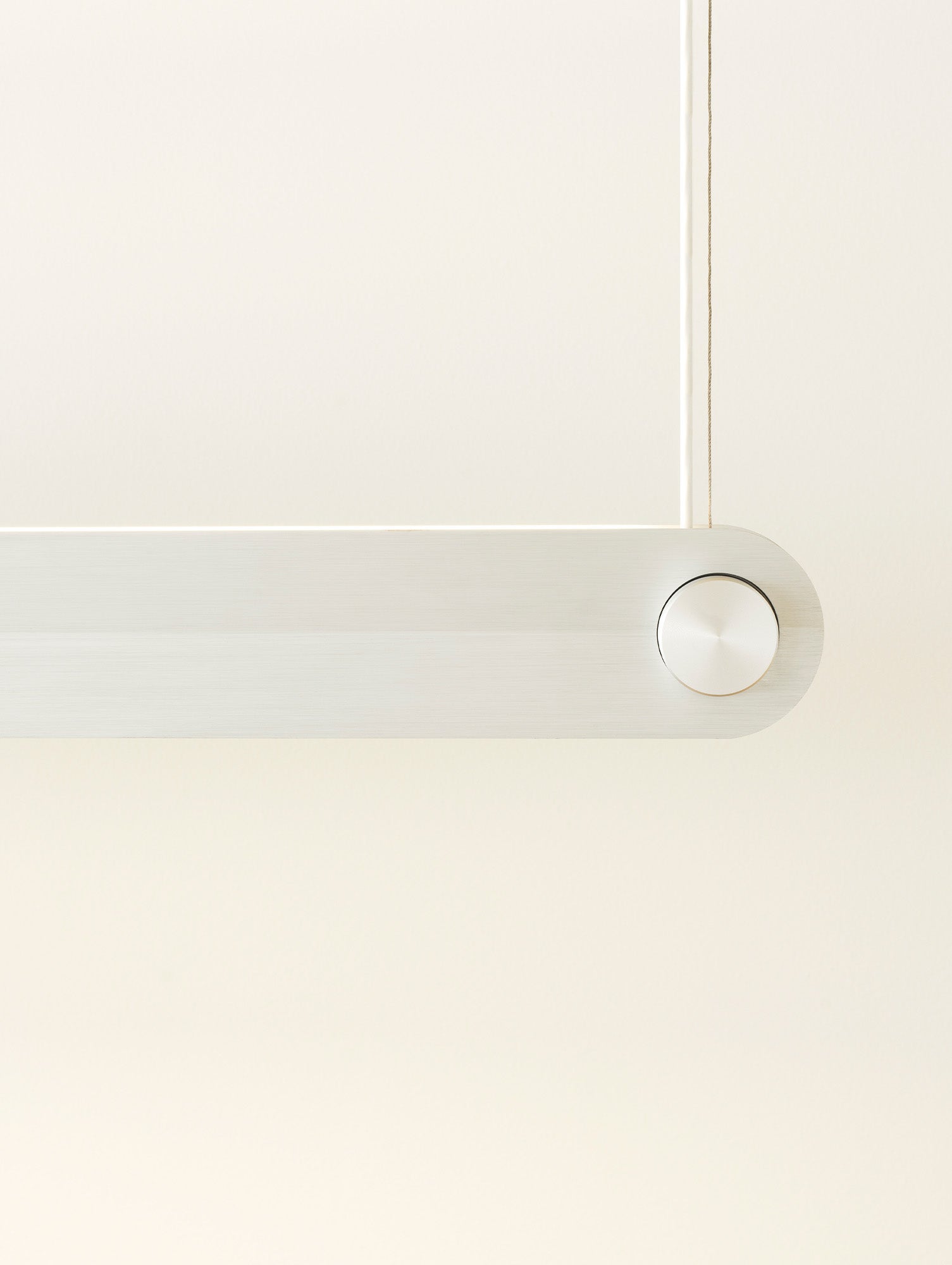 Dim Linear Lamp by Normann Copenhagen - Brushed Aluminium