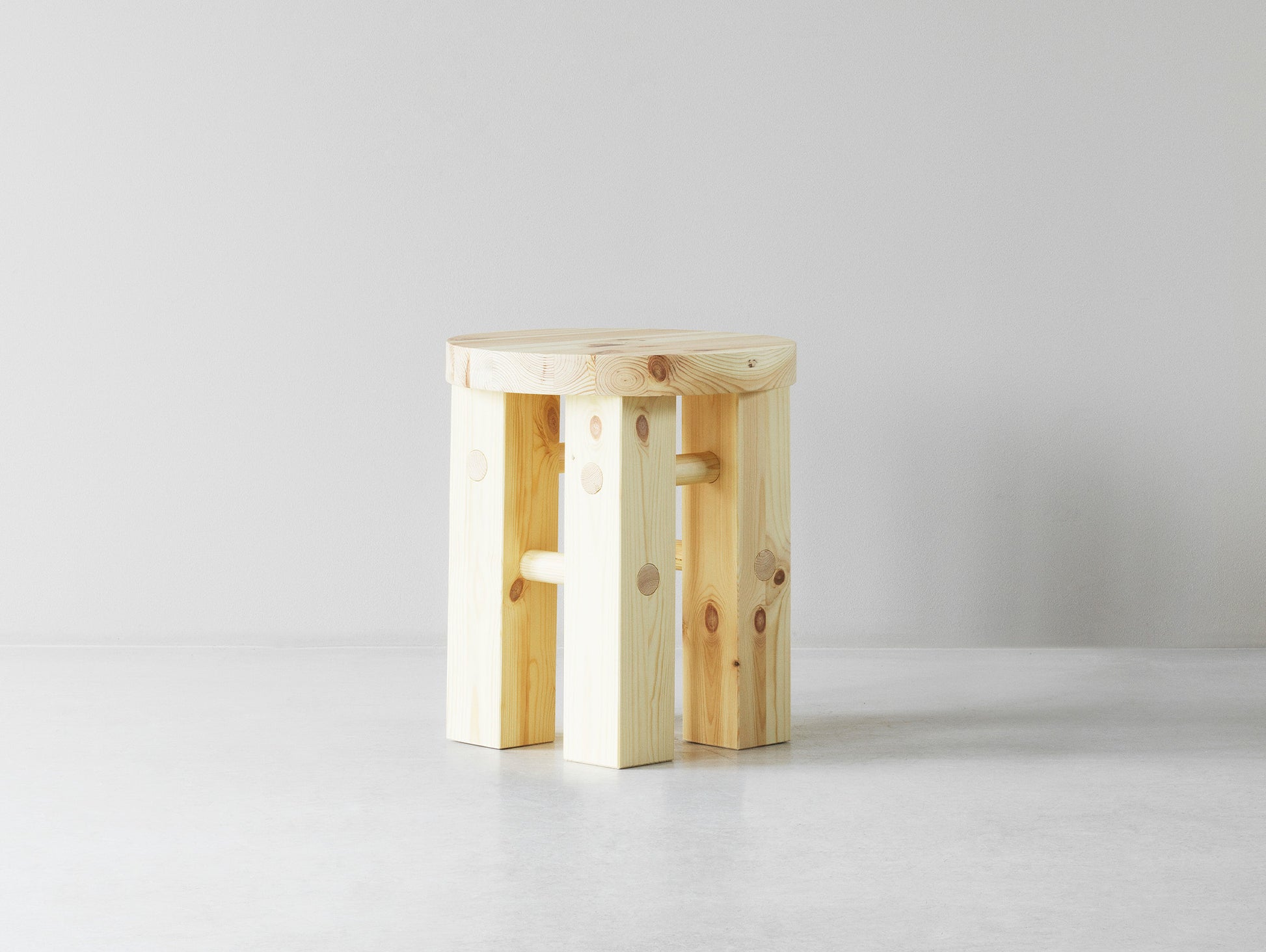 Fyr Stool by Normann Copenhagen - Pine