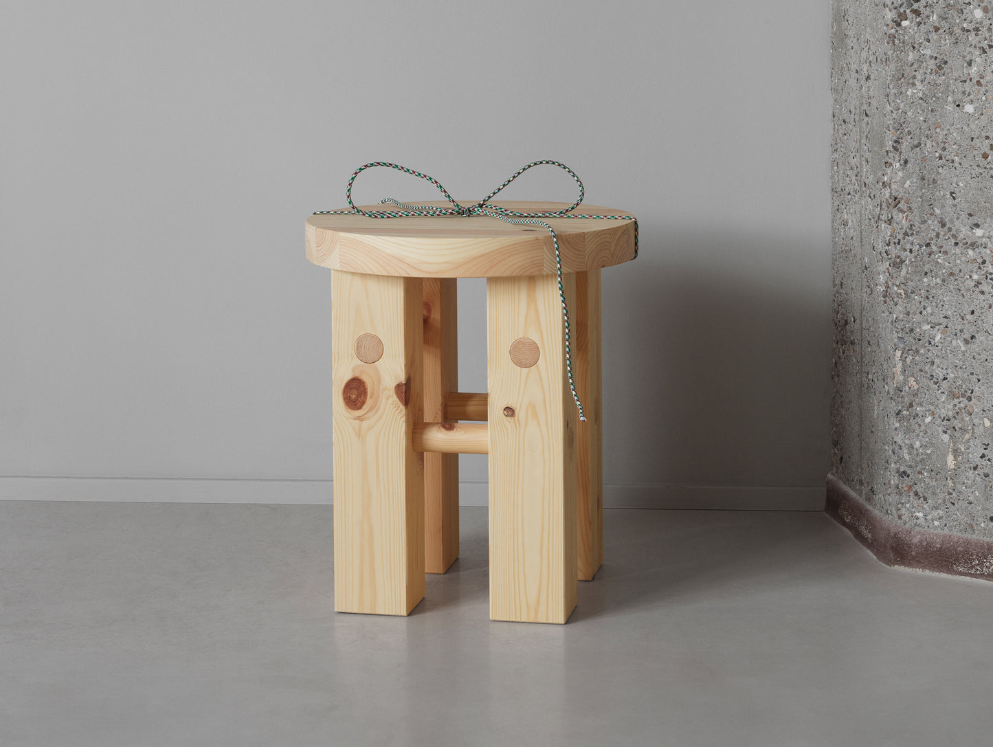 Fyr Stool by Normann Copenhagen - Pine