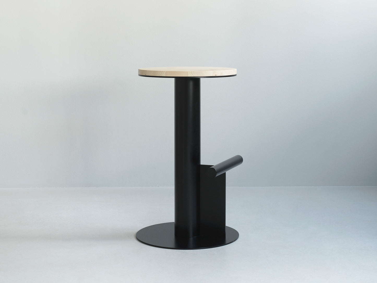 Pole Bar Stool by Normann Copenhagen - H65 / Black