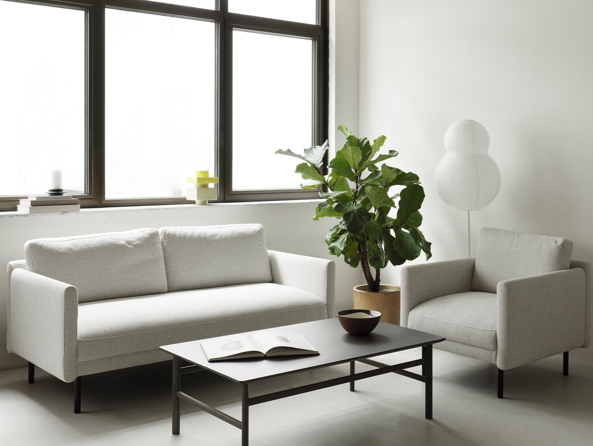 Rar 2-Seater Sofa by Normann Copenhagen - Venezia Off-White