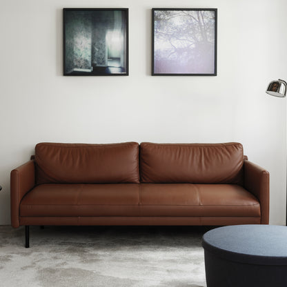 Rar 3-Seater Sofa by Normann Copenhagen - Omaha Leather Cognac