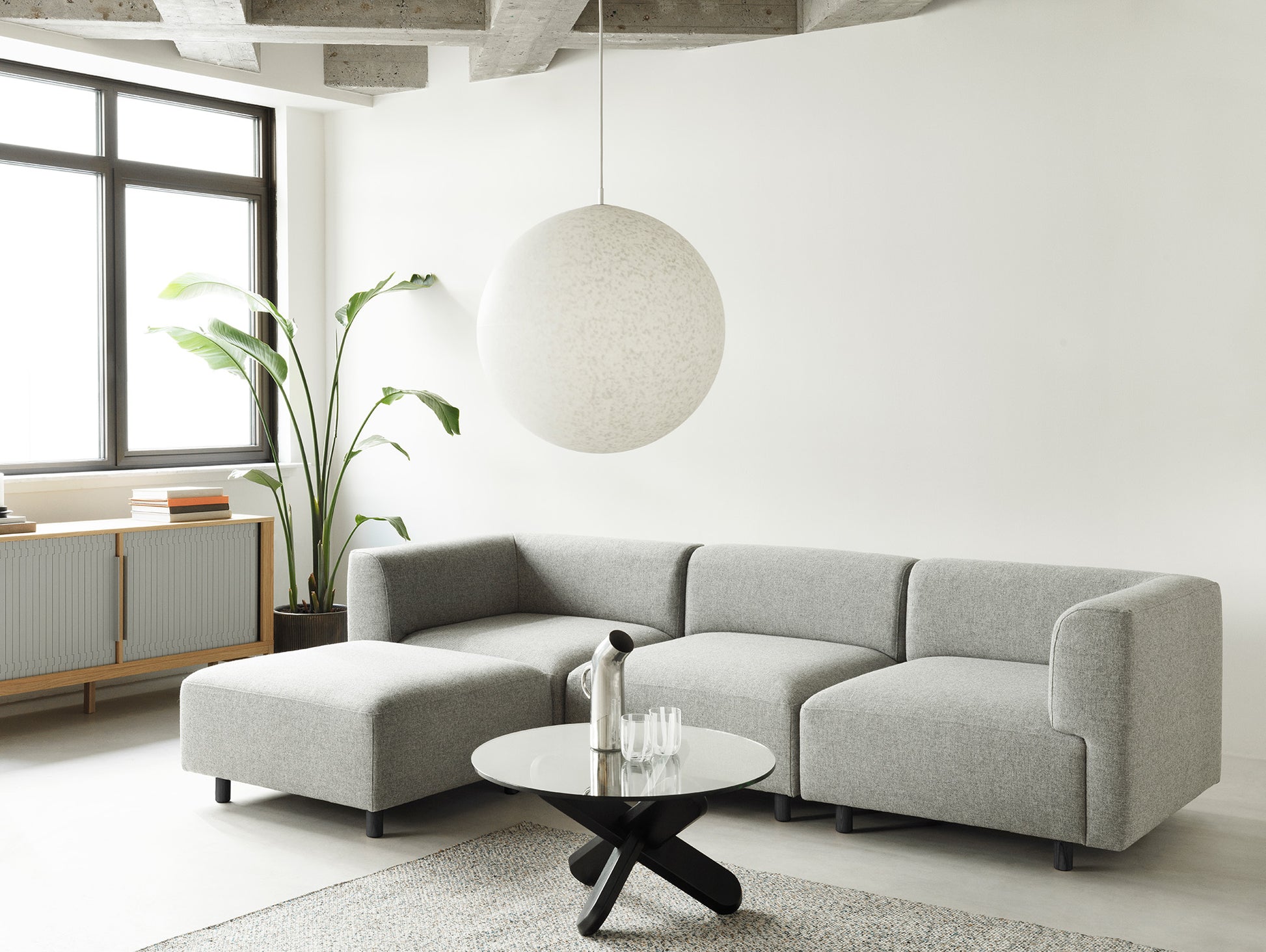 Redo Modular Sofa - Individual Modules by Normann Copenhagen - Hallingdal 65 130