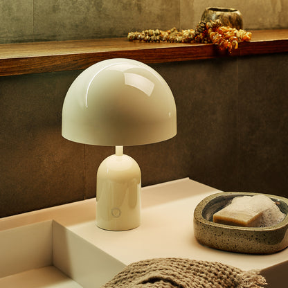 Bell LED Portable Lamp by Tom Dixon - White