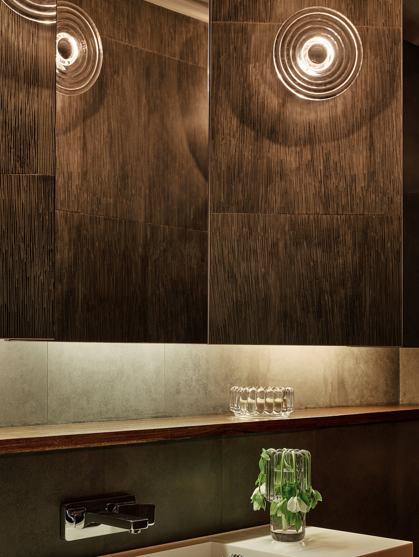 Press Mini Surface LED Wall Lamp by Tom Dixon