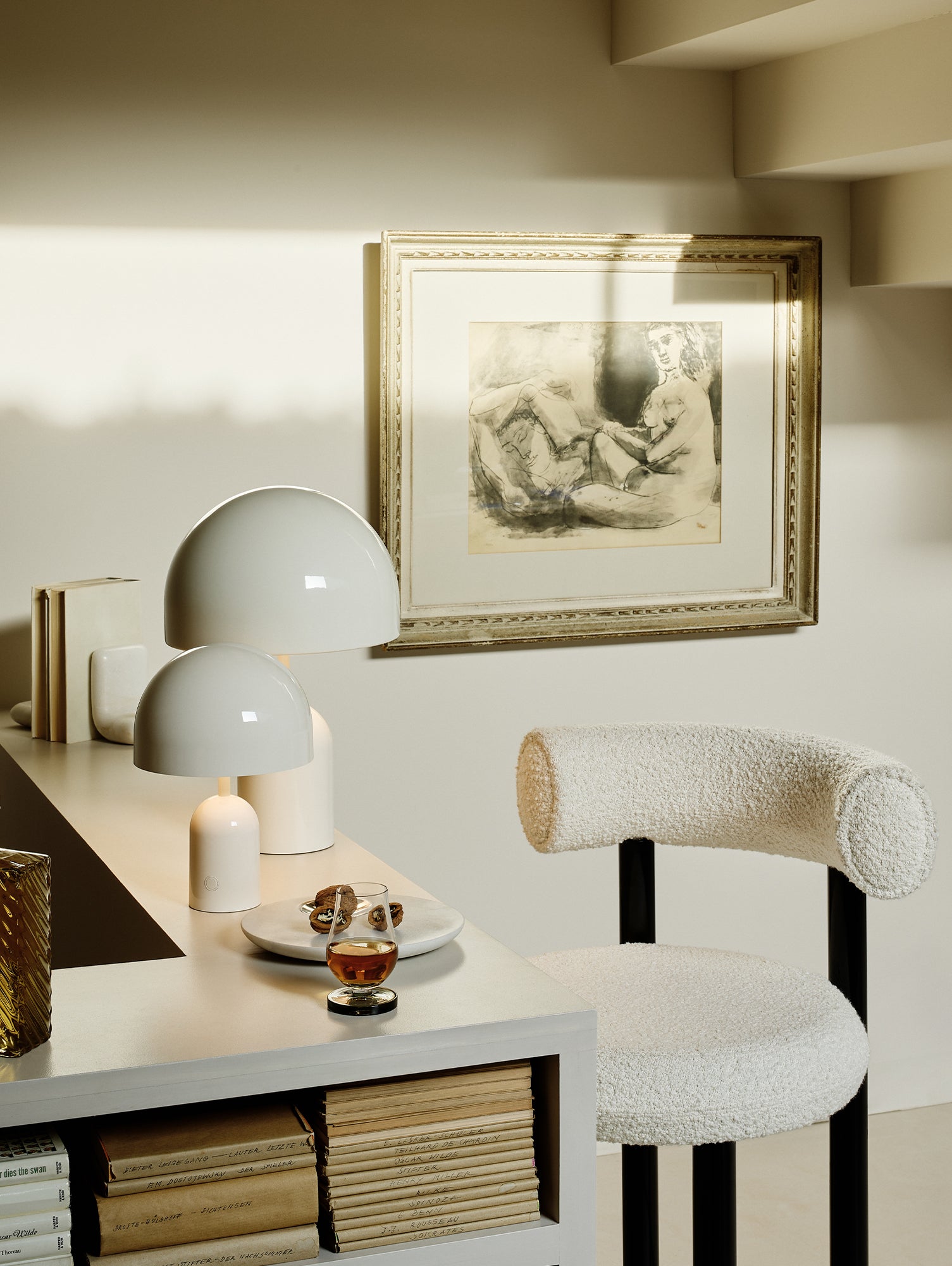 Bell LED Portable Lamp by Tom Dixon