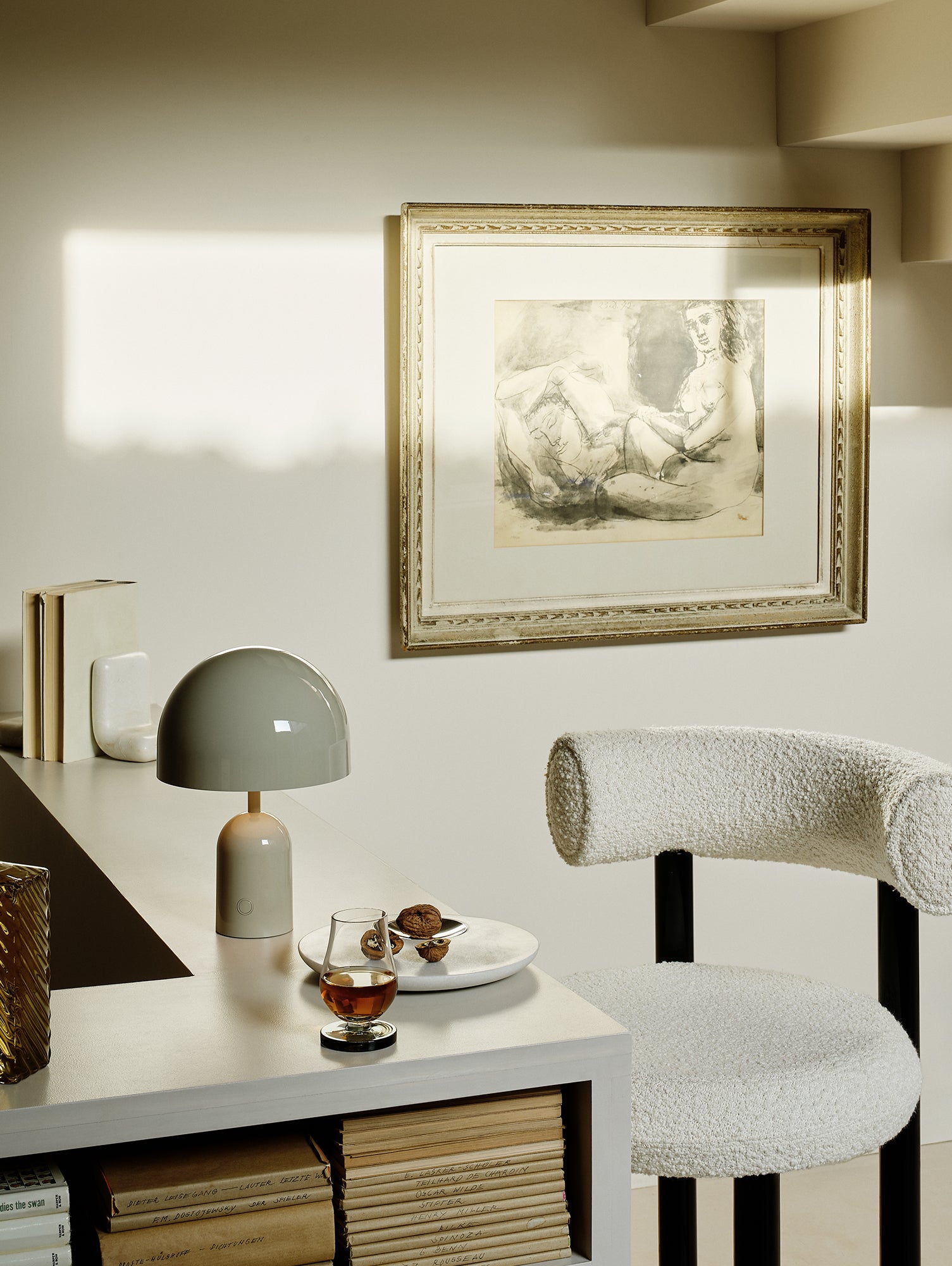Bell LED Portable Lamp by Tom Dixon
