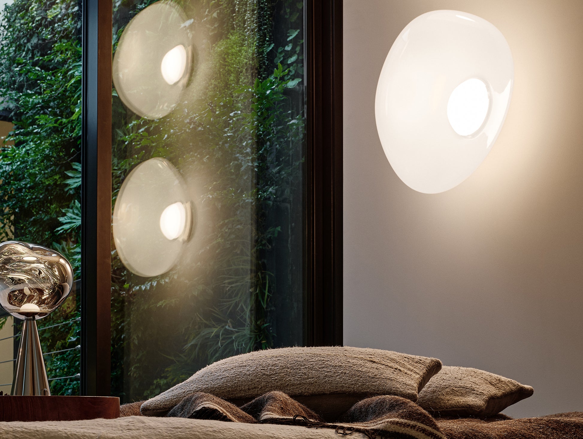 Melt Surface LED Wall Lamp by Tom Dixon