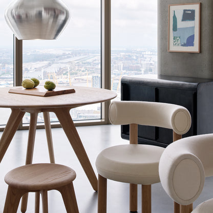 Fat Dining Chair Wood by Tom Dixon