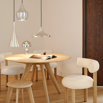 Fat Dining Chair Wood by Tom Dixon